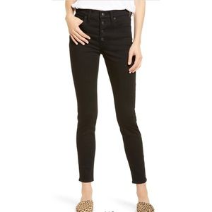 MADEWELL 9” Mid-Rise Skinny Jeans